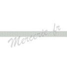 Elastique souple 6.5mm - au mètre - DISPONIBLE IMMEDIATEMENT - BLANC